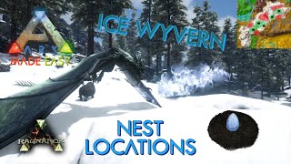 🆕EASY Ice ❄️ Wyvern Nest Locations Redux  Ragnarok  ARK Made Easy [upl. by Leiso]