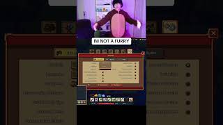 ITS NOT A FURSUIT funny streamer gaming sunhaven [upl. by Marji279]