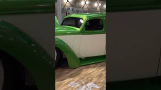 1936 Chevrolet Sedan quotBrutally Sexyquot Custom Dually Street Truck Chads Custom Dreams The SEMA Show [upl. by Shaddock]