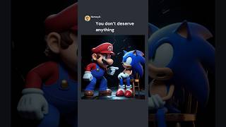 Poor Jealous Mario Kidnap Sonic 😰 mario sonic ai [upl. by Gun]