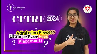 CFTRI M Sc Food Technology 2024  Application Form  Form Filling  Fees  Exam Date  Crash Course [upl. by Hekker]