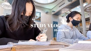 STUDY VLOG  how i prepare for ib exams as an ib student lots of studying notion libraries 🌟 [upl. by Norvun]