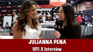 Julianna Peña will fight Raquel Pennington ‘to the death’ over back stabbing talks Amanda Nunes [upl. by Hairahcaz579]