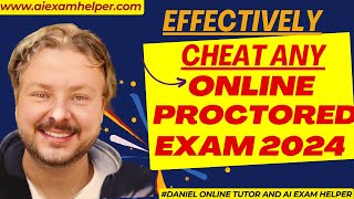 How do I cheat on a Proctored Exam Proctored Exam Cheating Tips amp Tricks 2024 [upl. by Plume973]