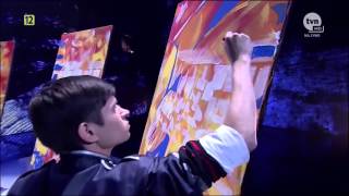 Magical Speed Painter Amazing Got Talent Star [upl. by Babs]