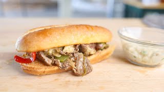 Philly Cheesesteak in a Forno Bravo Oven [upl. by Lavona241]