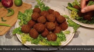 How to Make Falafel In Air Fryer  Falafel Recipe with and without oil [upl. by Ohcamac936]