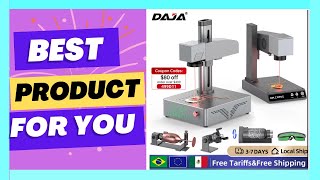 DAJA Metal Laser Engraver Fast Mark Gold [upl. by Isolda932]