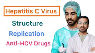 Hepatitis C Virus HCV  Structure  Replication [upl. by Artened786]