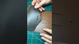 Making leather case leathercraft handmade diy [upl. by Noek994]