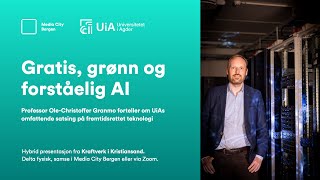 Gratis grønn og forståelig AI [upl. by Itteb]