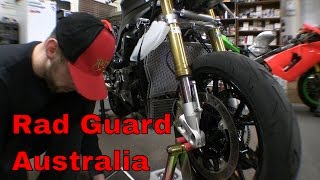 Irnieracingcom Rad Guard Australia  2012 BMW S1000RR [upl. by Percy]