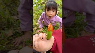 Eat អូបាក់ Like a PRO in Just 5 Minutes funny cute comedy [upl. by Naamann]