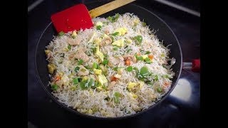 Chicken Fried RiceRestaurant Style Chinese Fried RiceVegetable Fried Rice COOKING WITH HADIQA [upl. by Cullin237]