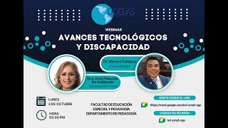 WEBINAR Avances tecnológicos y discapacidad [upl. by Ame352]