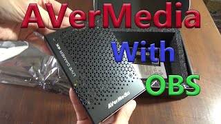 AVerMedia 4k live gamer for obs install and setup [upl. by Mendel]