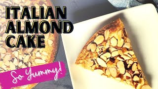 Easy and yummy Italian Almond Cake Recipe How to make almond cake with almond flour [upl. by Cathrin]