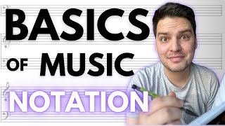 The Basics of Music Notation in 11 Minutes [upl. by Aibos567]