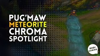 POGMAW KOGMAW METEORITE CHROMA SPOTLIGHT  LEAGUE OF LEGENDS [upl. by Cooperman]