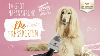 TV Spot 2021 Nassfutter  Die Fressperten  VetConcept [upl. by Anauqal384]