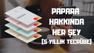 PAPARA HAKKINDA HER ŞEY BİR VİDEODA 5 YILLIK KULLANICIDAN Papara nedir Papara Kart Para Yatırma [upl. by Noet]