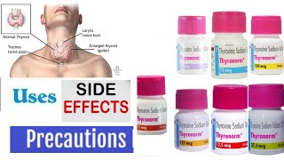 Thyronorom Tablets Full information in telugu side effects and by TarunMedicineinfo27 [upl. by Mansoor]