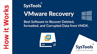 VMware Recovery Software to Recover Deleted Data from VMDK [upl. by Isolda]