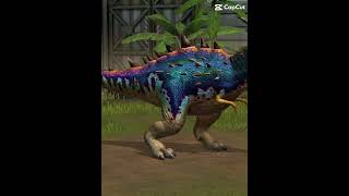 Dilophoboa vs Allonogmius Pachygalosaurus vs Armormata jurassicworld jurassicworldthegame [upl. by Anikas840]