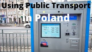 USING PUBLIC TRANSPORT IN POLAND [upl. by Ggerk10]