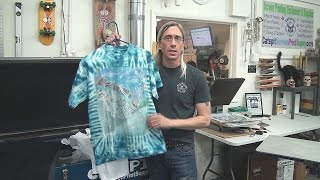 How To Screen Print Tee Shirts Making Plastisol Ink Prints Feel Softer [upl. by Neeli]