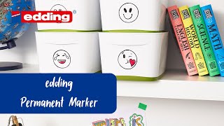 edding permanent markers [upl. by Ruthi]