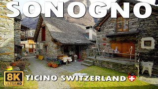 Sonogno Ticino Switzerland 8K [upl. by Alana]