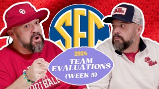 SEC Roll Call  Week 5  Team EvaluationsSo Far 2024 [upl. by Sommers176]