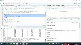 R Basics 10 Add and modify columns using mutate [upl. by Morse]