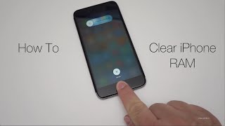 How To Clear iPhone RAM Memory [upl. by Obnukotalo]