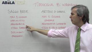 TEMA DI MATURITA  TIPOLOGIA B [upl. by Brent574]