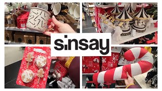 SINSAY 🛍️ ŚWIĄTECZNE NOWOŚCI 🎄 HIT PODUSZKA LASECZKA 🥰 PRZEGLĄD PÓŁEK 🎄 [upl. by Rolo]