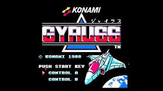 Gyruss Nes Gameplay The 112 Stars [upl. by Mclain]