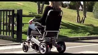 Fauteuil Roulant Électrique Pliable Sorolla 315  Faciliter les déplacements longue distance des PMR [upl. by Ellehcer]