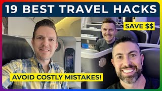 19 Pro Travel Hacks You NEED to Know  Save Money Time amp Avoid Costly Mistakes [upl. by Tore]