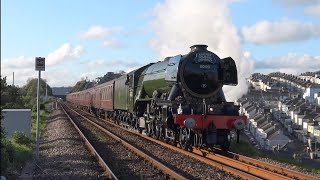 Flying Scotsman at Devonport Dockyard 30th April 2023 [upl. by Hatcher]