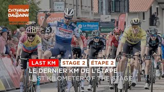 Last KM  Stage 2  Dauphiné 2023 [upl. by Daniels]