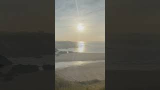 Sunrise at Hackley Bay Aberdeenshire Scotland sunrise campinginscotland wildcampinguk [upl. by Adnahsat]