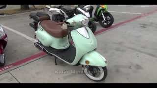 Killer Motorsports Biella 50cc Peace Scooter Demonstration [upl. by Atikihc]