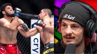 Sean O’Malley On Robert Whittaker vs Ikram Aliskerov [upl. by Eseyt]