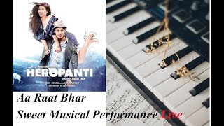 Raat Bhar Musical Hits Heropanti Instrumental Romantic song No Copyright music [upl. by Linehan119]