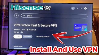 How to Use VPN on Hisense Smart TV [upl. by Cagle]