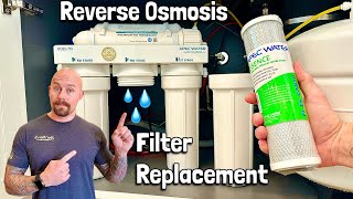 Reverse Osmosis FILTERS How To Replace  APEC RO System [upl. by Ritz]