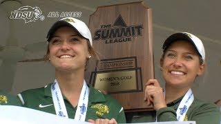 NDSU Womens Golf Wins Second Summit League Title in Program History [upl. by Niu872]