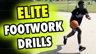 Elite Basketball Footwork Advanced Drills and Tips [upl. by Kassia]